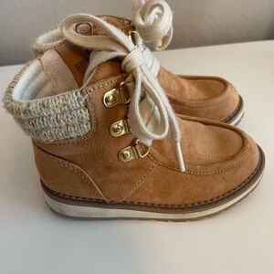 Cat and Jack Toddler girls boot, Tan, Winter